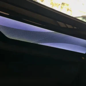 Striped Light and Shadow Style Rainbow Symphony Dynamic Car Interior Ambient Light for VINFAST VF3