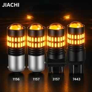 Strobe Flash LED Turn Signal Light 1156 1157 P21W 3157 7443 4014 48SMD Car Reverse Backup Lamp 12V 24V