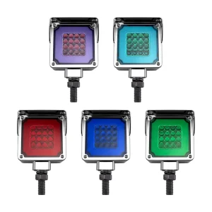 Strobe Side Lights 16LED Side Lamp Stop Warning Reverse Lamp for Cars SUV Truck Accessories