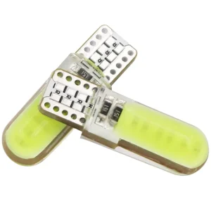Strobe T10 W5W 194 168 White Blue Red Green COB 12V Silica Gel Strobe Flash Car LED Bulbs LED 501 W5W LED Bulb Lights T10