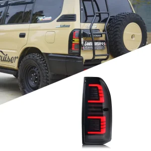 Suitable for 96 02 Toyota Prado LC90 Taillight Assembly LC95 3400 Modified LED Daytime Running Lights and Turn Signals