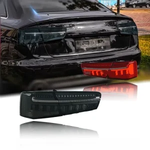 Suitable for Audi A6L Taillight Assembly C7 Modification and Upgrade LED Rear Taillights and Running Lights