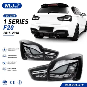 Suitable for BMW 1 Series Taillight Assembly F20 F21 Modified Dragon Scale LED Taillights with Flowing Turn Signals