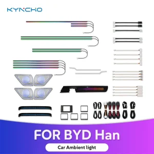Suitable for BYD HAN Car Ambient Light Neon Symphony LED Car Accessories Intelligent Interior LED Automotive Ambient Lighting