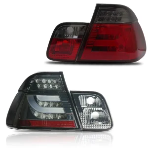 Suitable for Car Taillights for BMW 3 Series E46 318i 325i LED Tail Lights Assembly Upgrade Flashing Signal Light Tool Accessory