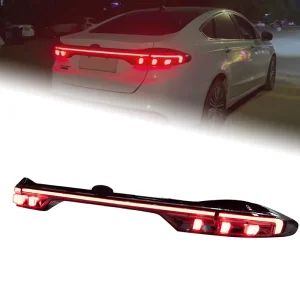 Suitable for Ford Mondeo Taillight Assembly Modified with LED Through Type Rear Taillight Flow Turn Signal