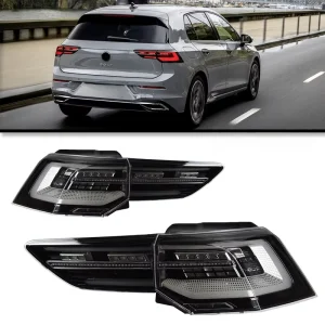 Suitable for Golf 8 cars with Modified Taillights LED Taillights MK8 Rear Brake Lights