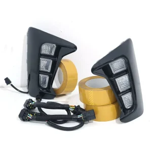 Suitable for KIA Huanchi Daytime Running Lamp KIA Pegas Front Fog Lamp kia Soluto Refit LED Front Bumper Lamp