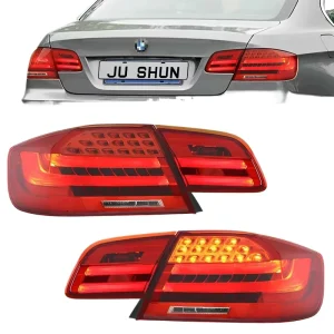 Suitable for OEM Style LED Tail Lamp Upgrades for BMW 3 Series E92 320i 330i 335i New 12V Assembly Red Lights