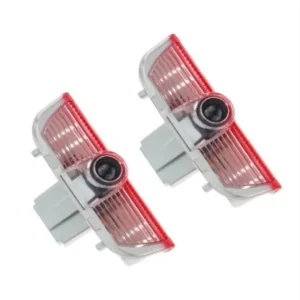 Suitable for Porsche Cayenne Panamera 718 Projection Lights Taycan Modification Macan Door Decoration Welcome Lights