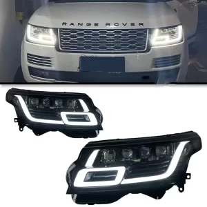 Suitable for Range Rover L405 Headlights White Matrix LED Lights OEM Factory Upgrade LED Headlights