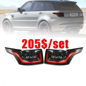 Suitable for Range Rover SPORT LED Tail Lamp Upgrade Style Clear Lens OEM Type Body Kit Rear Light Parts