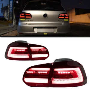 Suitable for Volkswagen Golf 6 LED Signal Brake Indicator Dynamic Signal DRL Automotive Accessories
