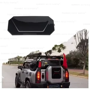 Summer Auto Part Car Exterior Spare Wheel Tire Protective Cover Plate With Led Light for Jetour T2