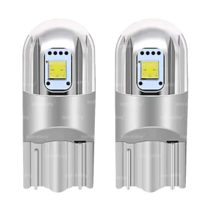 Sunshiny LED T10 3SMD 2525 Chip Width Light Bulb 50,000 Hours 150LM 1.6W 10-30V