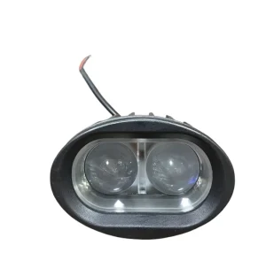 Super Bright 12 Volt Flashing Small LED Light with 2 Lenses for Rear Motorcycle Drive Lighting