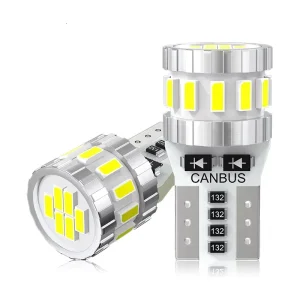 Super Bright 18SMD 3014 Auto LED Bulb T10 6000K-6500K 12V CANBUS for Interior Dome Map License Plate Lights