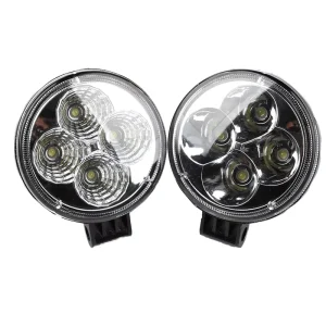 Super Bright 2-Inch 24V 12V LED Work Light for Trucks 4WD Offroad High Power Driving Spotlight for Cars Auto Exterior Lighting