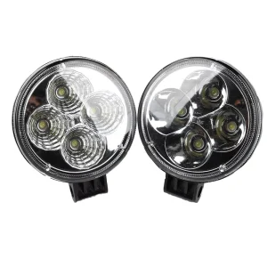 Super Bright 2 Inch 24V 12V LED Work Light for Trucks 4WD Offroad High Power Driving Spotlight for Cars Auto Exterior Lighting