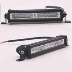 Super Bright 30W Single Row LED Work Bar Strip Light Offroad Modified Spotlights Net Light Auto Auxiliary Lighting