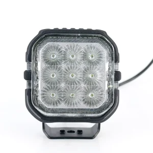 Super Bright 4.5Inch Square LED Driving Light 45W 3300LM for Car Truck Spot Flood Beam 12V 24V Auxiliary Offroad Led Pod Lights