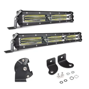 Super Bright 50-Inch 4×4 Offroad Truck LED Light Bar 6063 Aviation Aluminum 9-36V 6500K Spot Beam Universal Fit