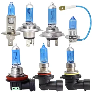 Super Bright 55w 100w H7 H4 Warm White Halogen Headlamp Bulbs 12v 24V White Fog Lights Auto Xenon Lamp for Vehicles for Truck