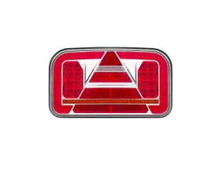 Super Bright All in One Reflector Tail Rear Position Stop Reverse Rear Fog Dynamic Indicator LED Signal Light for Safe
