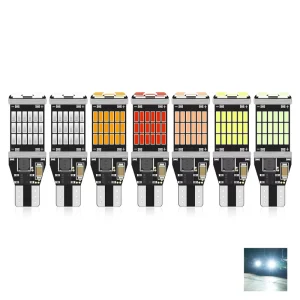 Super Bright Auto Additional Brake Lamp Canbus Reverse Lights Car Daytime Running Light 12-24V 45SMD 4014 LED 921 W16W T15