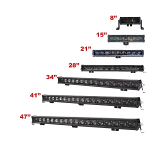 Super Bright Car Led Work Light Bar 45w 90w 135w 4×4 ATV Truck Offroad Straight Single Row Projector Lens Led Light Bars