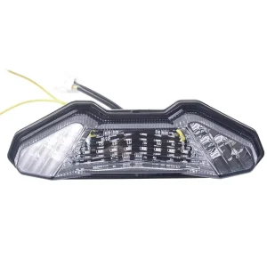 Super Bright Clear Rear Tail Light Brake Stop Lamp Turn Signal Indicator for Yamaha MT07 MT09