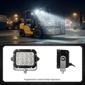 Super Bright LED Light Offroad High Lumen 5.5 Inch 9 32V DC 50G Shockproof Die Cast Aluminum LED Work Light