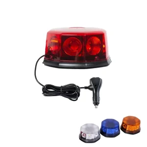 Super Bright Magnetic LED Warning Light Amber BLUE Beacon for School Bus