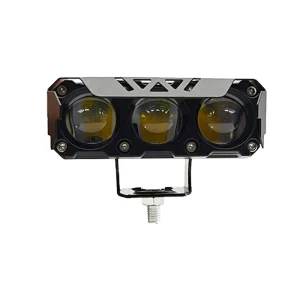 Super Bright Motorcycle Lighting Yellow and White Fog Lights Spot Light Modified Motorcycle Project