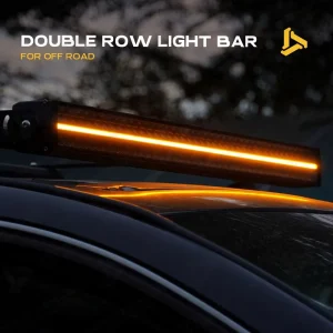 Super Bright RGB LED Light Bar Double Row Waterproof 10/20/30/40/52 Inch Car Truck Vehicle Off-Road 4×4 Spotlight
