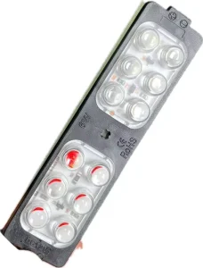 Super Bright Universal 12 LED Side Marker Lights Ultra Slim Front Rear Interior Tail Lamps for Auto Truck 24V Voltage