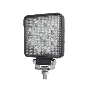 Super Bright Waterproof 12V 24V 4 Inch Aluminum LED Work Light 6000K Flood Beam 1710 Lumens for Excavator Truck Car