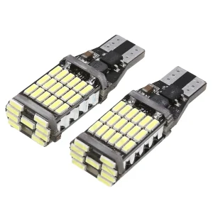 Super Bright White T15 W16W LED Signal Light 4014 SMD Canbus Error-Free DC12V Reverse Parking Back Lamps for Cars 5W 24V