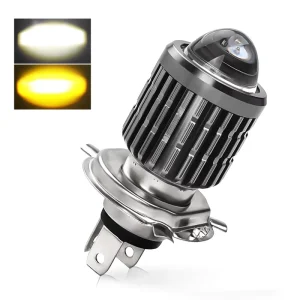 Super Brightness LED Motorcycle Fish Eye Lighting System High Low Beam 30W Dual Color Lens