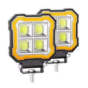 Super Waterproof LED Work Lights High Brightness Car and Motorcycle Headlights