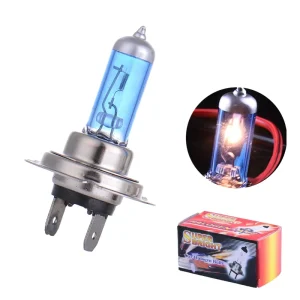 Super White 50W H7 Halogen Bulbs 12V 5000K Xenon Dark Blue Auto Lamp Car Headlight Bulb Made of Quartz Glass