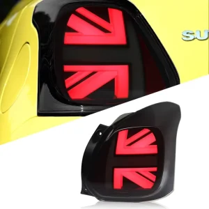 Suzuki New Swift Mini Fitment Tail Light Assembly Modified Mi Flag LED Driving Lights Flowing Turn Signals