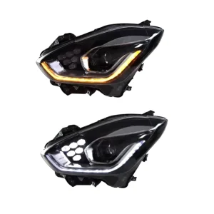 Suzuki Swift LED Headlight Assembly Modified Day Running & Turn Signal with 6000k Color Temperature 12v Car Headlights
