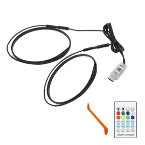 Symphony Ambient Light Kit Car Interior Led Strip Light for Car Music APP Remote Control Colorful RGB LED