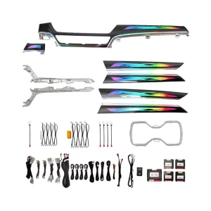 Symphony Dynamic LED Ambient Light 256 Colors for Accord 10th Gen Inspire Carbon Fiber Auto Interior Lighting 12V 5W