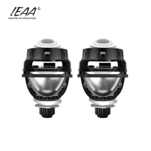 T-60 Car Lighting 2.5 Inch Projector Head Light LED Headlights High Low Beam Lens DC 9V-16V