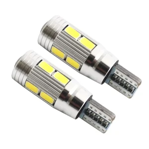 T10 10SMD 5630 Canbus White Light Car Interior Lamp Indicator Lights Turn Signal Lights
