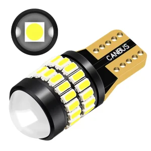 T10 12V 24V Bulbs for Car Truck W5W 36SMD 3014 3030 LED Error Free T10 T15 Side Wedge LED Bulb Canbus Brake Lamp Interior Light