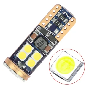 T10 194 W5W 3030 12SMD 12V License Plate Bulbs Canbus Auto Interior Reading Light Wedge Lamp Led Lamp for Cars