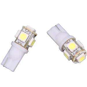T10 2835 3030 5SMD LED Small Width Lamp for License Plate and Steering Light Non Polar Decoding
